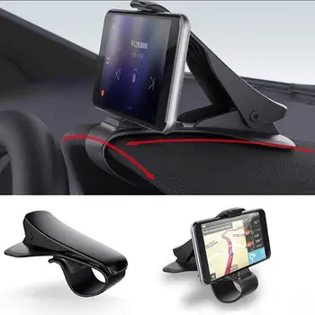 Универсален панел за табло за кола Държач за телефон Клип GPS стойка за монтиране Дисплей Аксесоари за телефони Поддръжка за Iphone 12 Pro Max