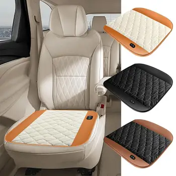 Универсална зимна топла седалка за кола Отопляема възглавница за столче за кола Дишаща електрическа подгряваща подложка за седалки Противоплъзгаща зимна възглавница