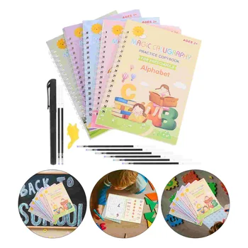 1 Комплект за писане Практически книги за деца Groove Копирна книга за деца Писане на копирна книга с пълнители за писалки