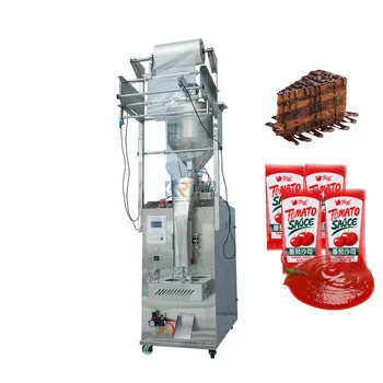 2023 Течна паста пакетираща машина Машина за пълнене с фъстъчено масло Маслиново масло оцет храна сос пакетираща машина