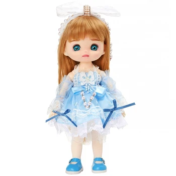22.5cm Fullset BJD кукли класически принцеса рокля 1/8 Bjd механично съвместно тяло сладка кукла, включително дрехи обувки 9 инча играчки