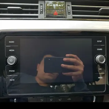 8 инча за Volkswagen Jetta Golf 2021 Закалено стъкло Протектор за навигационен екран за автомобили LCD сензорен дисплей филмов протектор