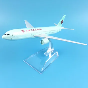 Air Canada самолет модел Boeing 777 16cm сплав метален модел сувенир модел самолет колекция