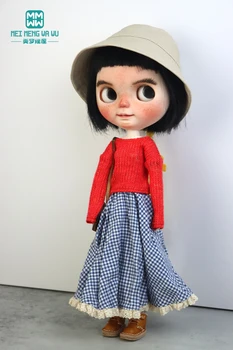 Blyth кукла дрехи Модни пуловери дънки шапки за Azone OB FR играчки подарък