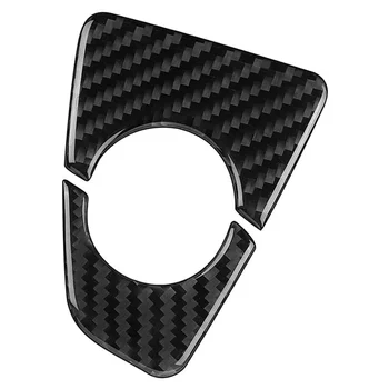 Carbon Fiber Car Center Gear Shift Panel Base Cover Trim за -BMW Серия 3 3GT F30 F32 F34 F36 2013 - 2019