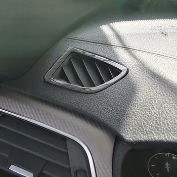 Carbon Fiber Style Dashboard AC Vent Frame Cover Trim За BMW Серия 3 f30 2013-2017 Аксесоари за кола за LHD 2Pcs