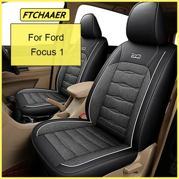 FTCHAAER Калъф за столче за кола за Ford Focus 1 1998-2005 Интериор на автоаксесоари (1seat)