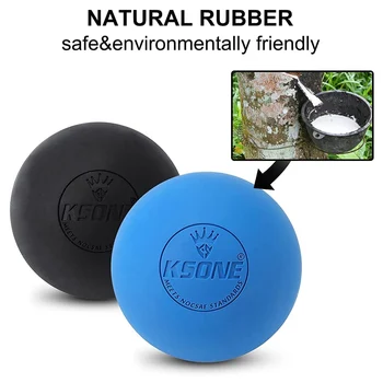 KSONE масажни топки, лакрос масажни топки, подходящи за миофасциално освобождаване, пълно тяло релакс тригерна точка, ръчни масажни топки