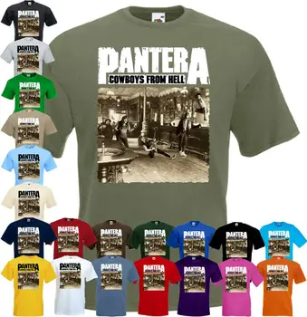 Pantera Cowboys From Hell тениска хеви метъл всички цветове всички размери S ... 5XL