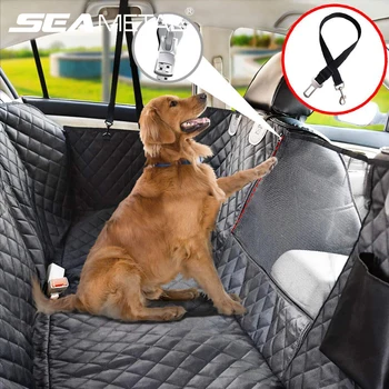 SEAMETAL задна седалка столче за кола покрива за домашни любимци интериор Оксфорд кърпа куче седалки покритие протектор четири сезона куче седалка възглавница товар