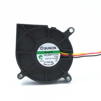 Sunon GB1206PHV3-AY Maglev Овлажнител центробежен вентилатор индустриален вентилатор проектор вентилатор центробежен вентилатор DC12v 0.5W с 3pin