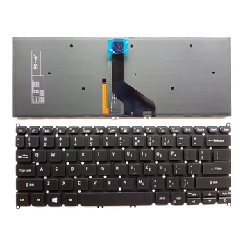 US лаптоп клавиатура за Acer Swift SF314-57/58/59/G, SF514-51/52/54 SF515-51 подсветка