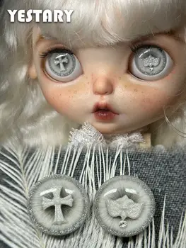 YESTARY Blythe кукли 14mm очи BJD кукла аксесоари за играчки DIY ръчно изработени магнит капка лепило око парче за BJD кукли парчета за очи