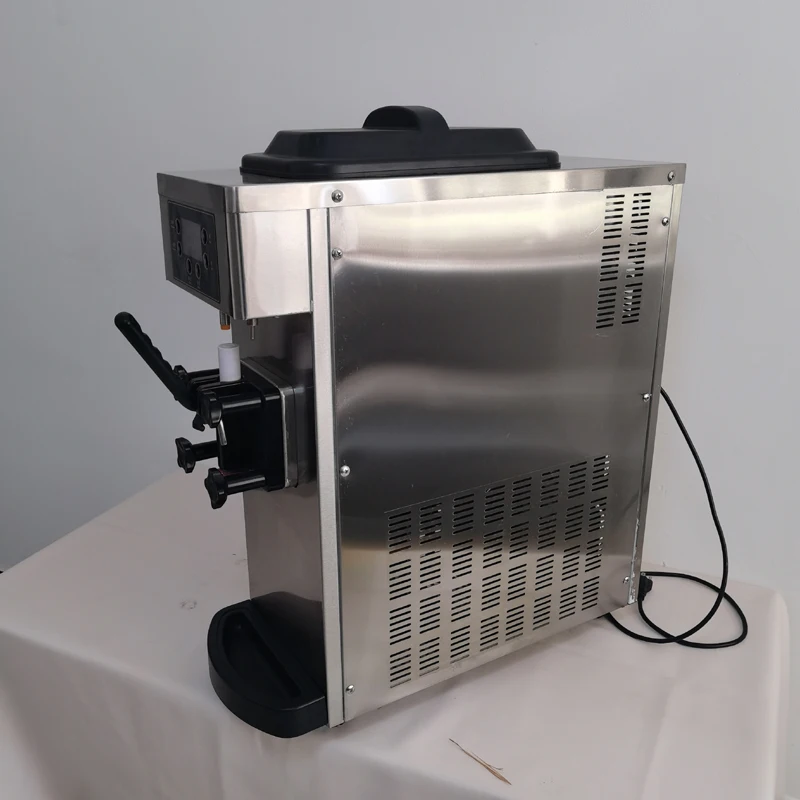 Настолна машина за сладолед Малък многофункционален дисплей Само машина за замразено кисело мляко . ' - ' . 3