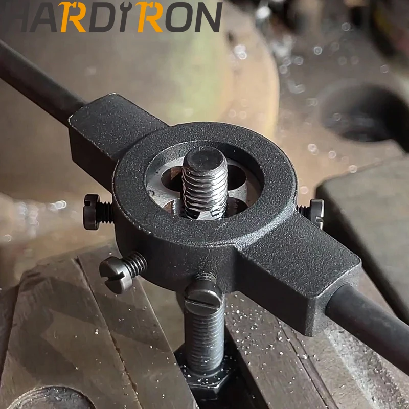 Hardiron метрична M2.2X0.45 кръгла резба Die, M2.2 x 0.45 машина нишка умират дясната ръка . ' - ' . 4