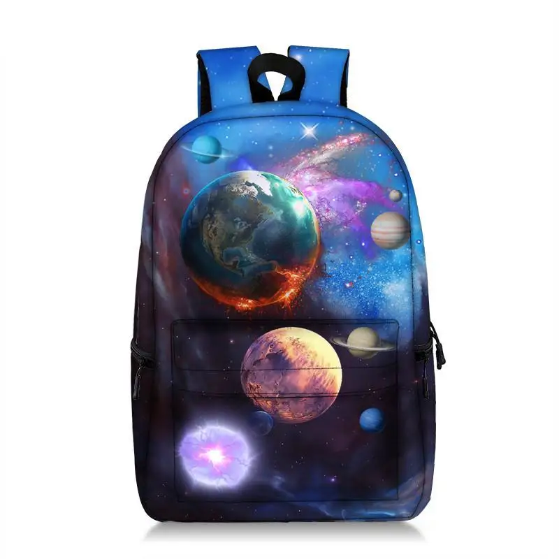 Dream Starry Sky на рамото чанта за намаляване на тежестта голям капацитет студент училищни чанти полиестер мода раница Mochila книга чанта . ' - ' . 5