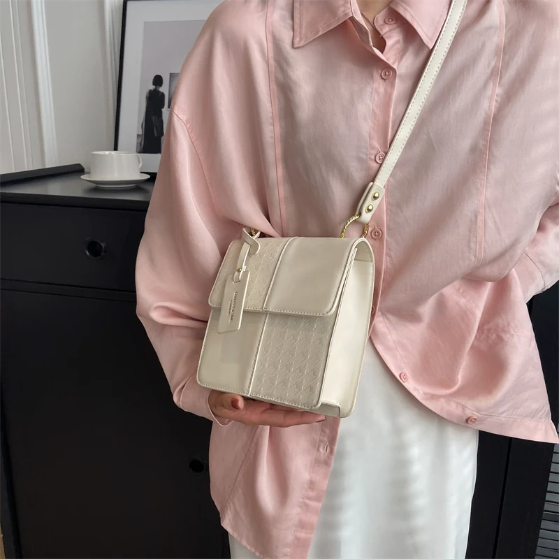 Мода Нова тенденция PU кожа женски рамо чанта дизайнер прост случайни Hot Messenger чанта плътен цвят жени чанти голяма пазарска чанта. . ' - ' . 2