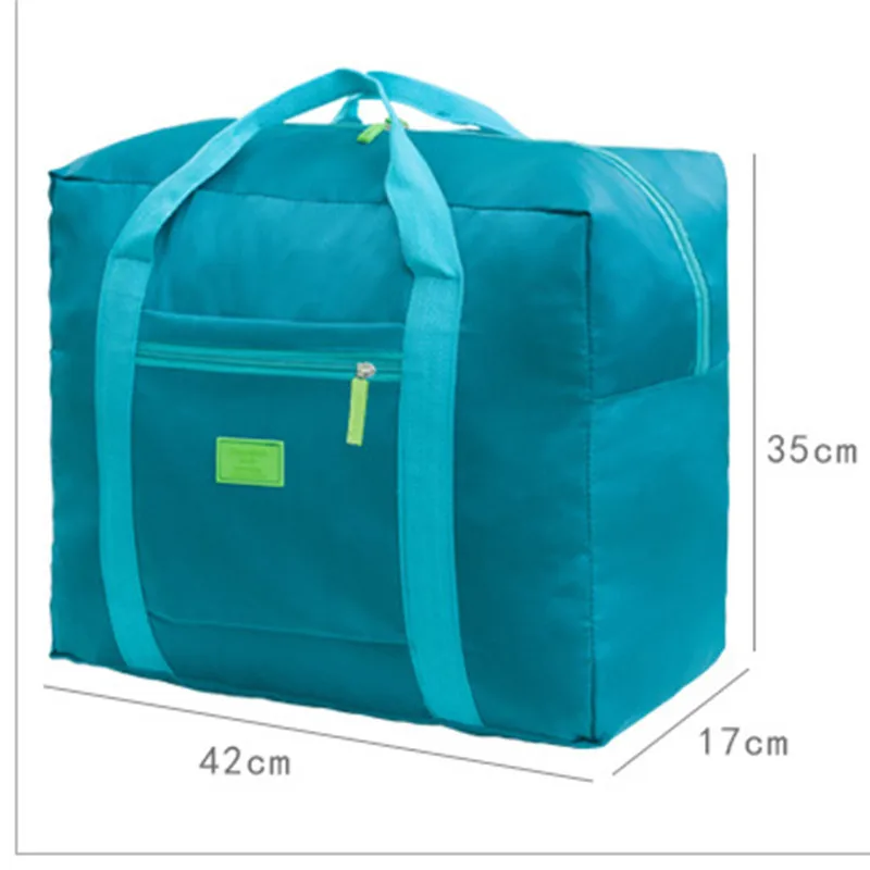 Пътни чанти Дамски складови чанти Нови найлонови сгъваеми преносими чанти Водоустойчиви чанти за съхранение на багаж Tote Organizer For Clothing . ' - ' . 5
