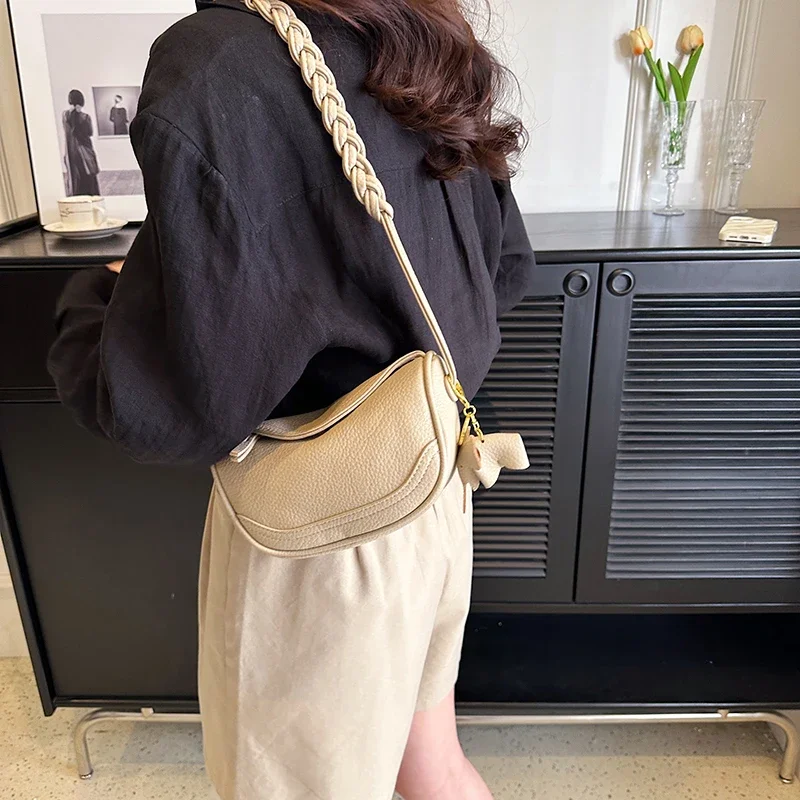Горещи продажба на жените модни малки кожени Crossbody чанта дизайнер чанта луксозна чанта под мишниците рамо чанта Дамски пратеник чанта . ' - ' . 0