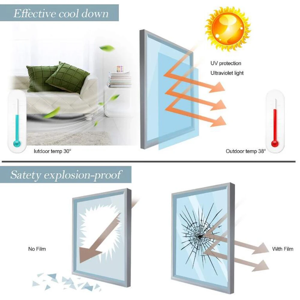 Поверителност прозорец матирано филм слънце блокиране статично без лепило стъкло прозорец стикер бамбук листа модел баня врата декорация филм . ' - ' . 4
