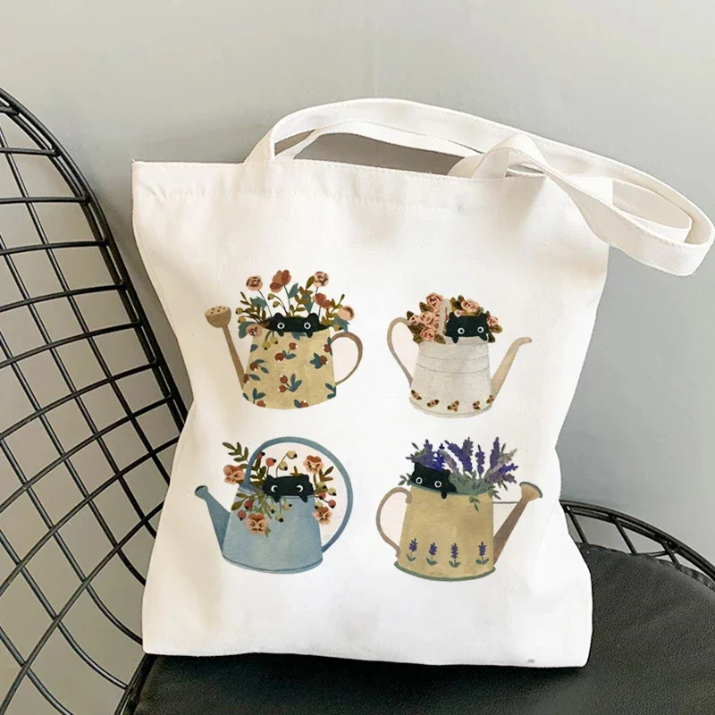 Платно голяма пазарска чанта Чанта за пазаруване Жени Дизайнерски чанти 2021 Момиче мода Случайни голям капацитет сладък пчелен печат чанти за рамо . ' - ' . 4