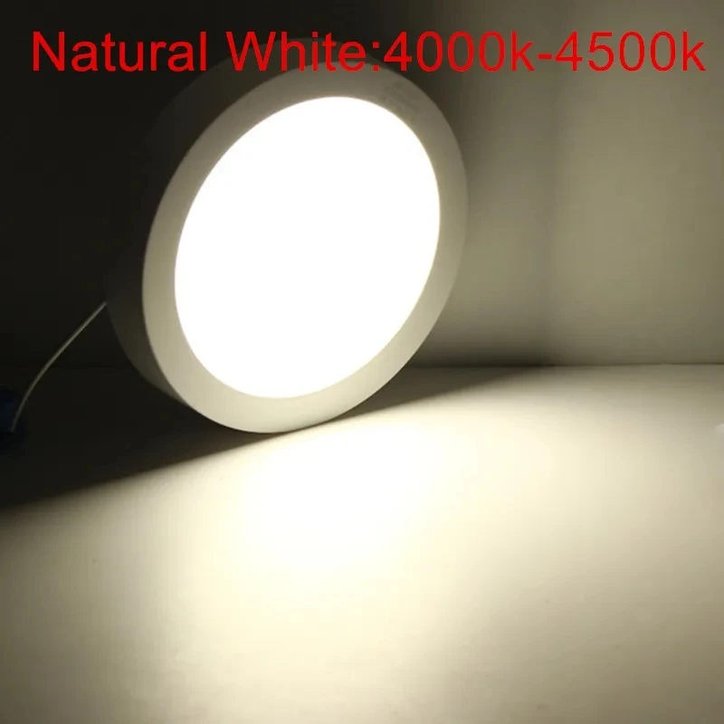  повърхностна LED квадратна таванна светлина 9W 15W 25W LED панел светлина надолу с драйвер AC85-265V AC110V / 220V LED вътрешна светлина . ' - ' . 4