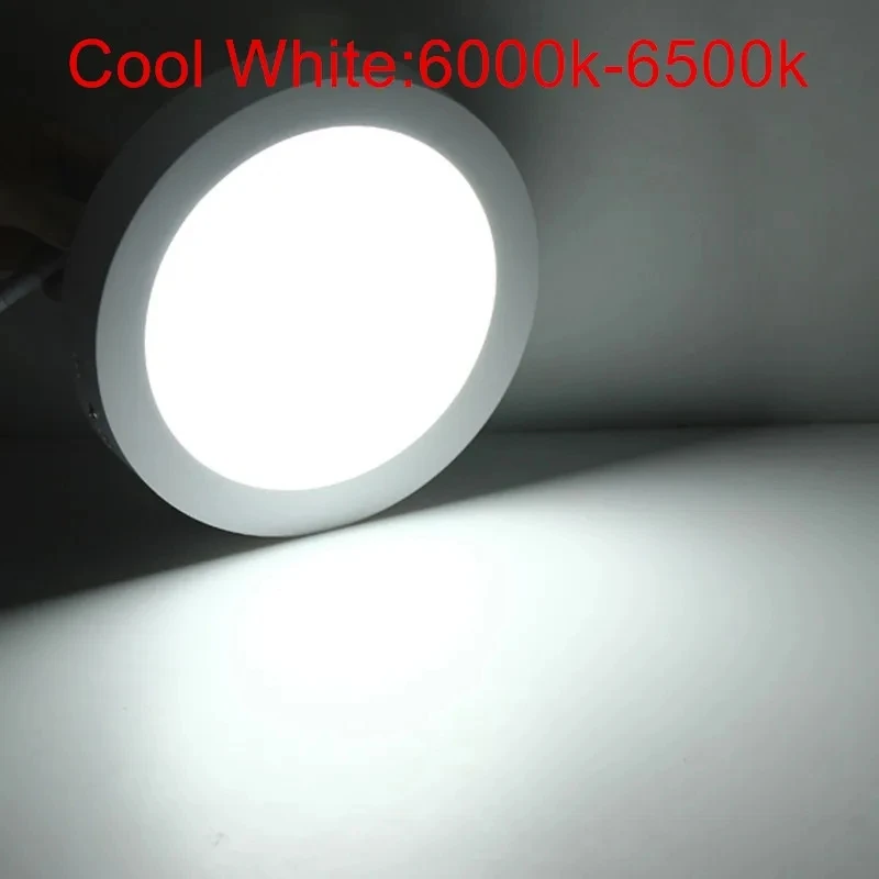  повърхностна LED квадратна таванна светлина 9W 15W 25W LED панел светлина надолу с драйвер AC85-265V AC110V / 220V LED вътрешна светлина . ' - ' . 5