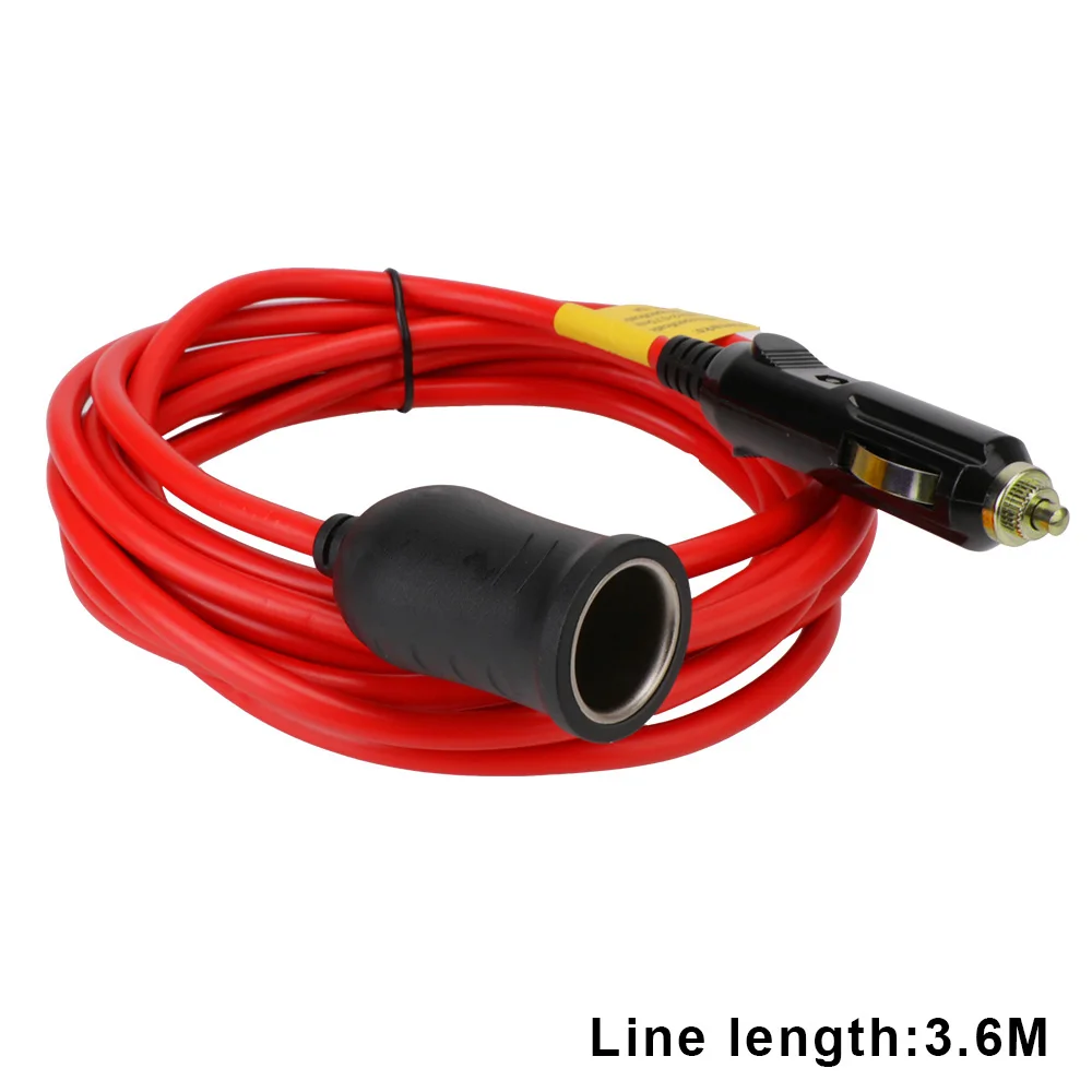 С 15A предпазител 3.6 M Socket Auto зарядно кабел женски гнездо Plug Car C-igarette запалка удължителен кабел 12V 24V . ' - ' . 1
