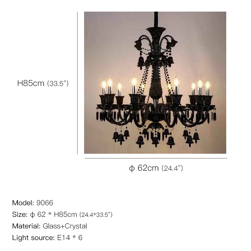SOFITY луксозен стил кристал висулка лампа европейски свещ лампа изкуство хол ресторант спалня вила полилей . ' - ' . 5