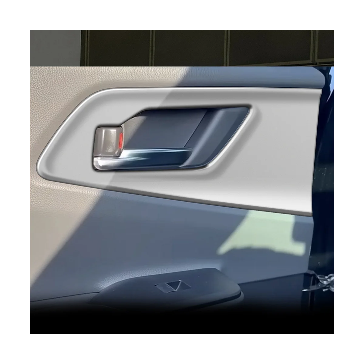 Car Silver вътрешна дръжка панел интериорен панел за Toyota Prius Prius 60 Series 2020-2023 Аксесоари за кола . ' - ' . 1
