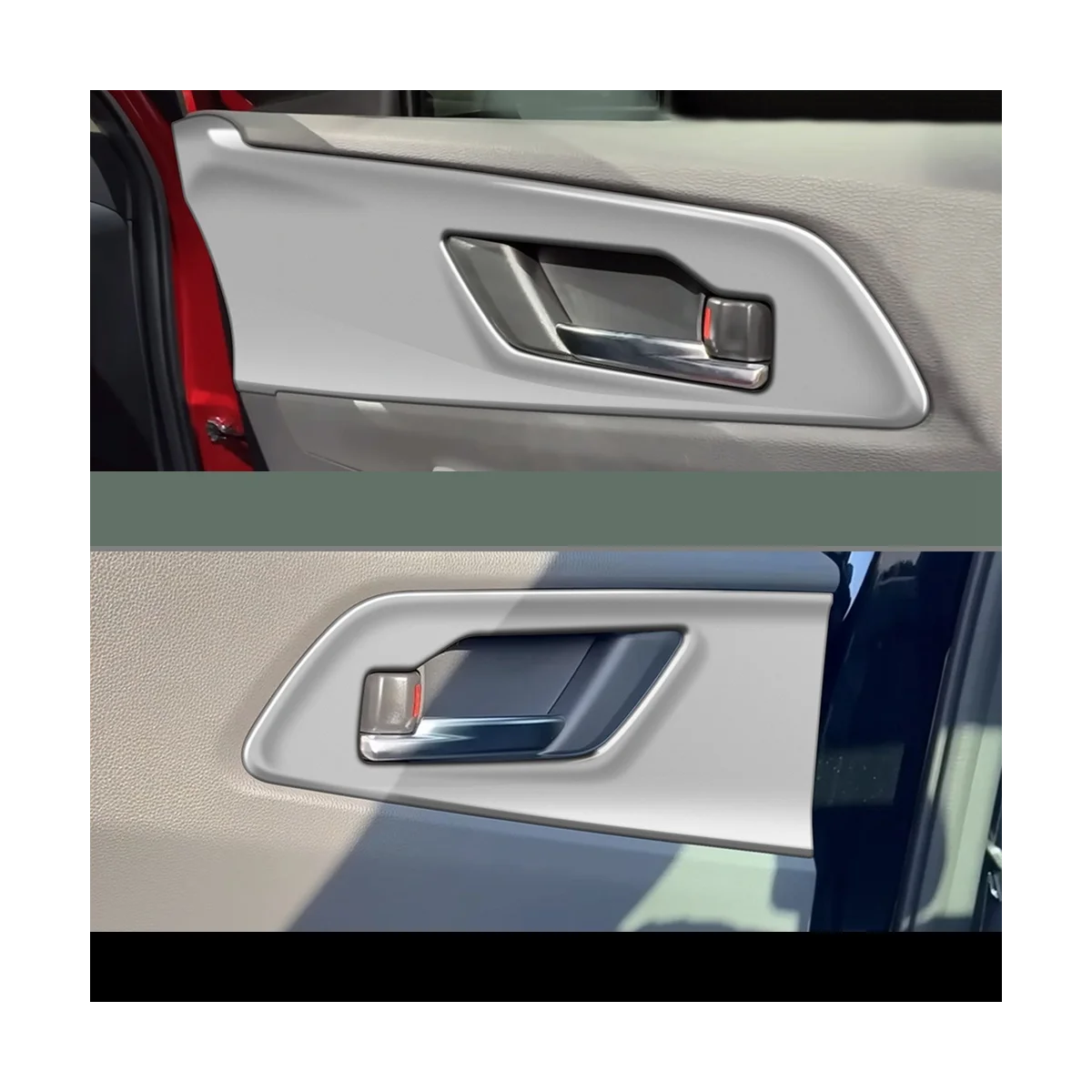 Car Silver вътрешна дръжка панел интериорен панел за Toyota Prius Prius 60 Series 2020-2023 Аксесоари за кола . ' - ' . 5