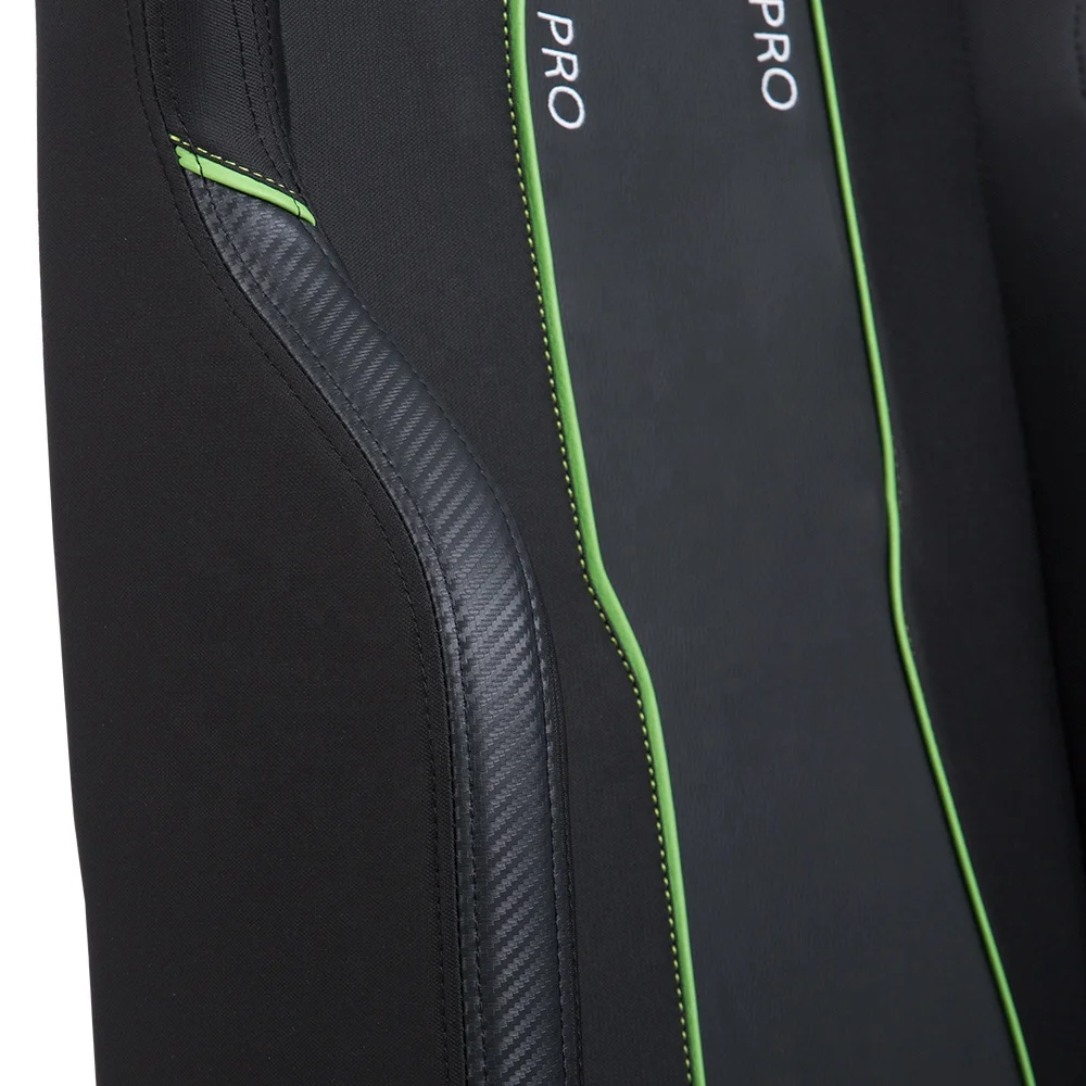 Нов дизайн PU кожени състезателни седалки Спортна седалка метална рамка за кражба Състезателна седалка за кола . ' - ' . 5