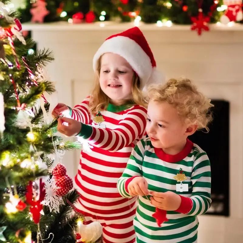 Коледа Лесно издърпване бутон въртящи се лесно издърпване ключалката надеждна и безопасна ключодържател притежателя подарък за семейни приятели Collegues . ' - ' . 2