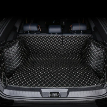 Автомобилна стелка за багажник за Mitsubishi Lancer Outlander Asx Pajero Sport Персонализирани водоустойчиви кожени автоаксесоари