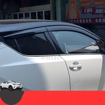 Визьор за прозорци за Toyota CHR C-HR Izoa 2017 2018 2019 2020 2021 2022 Ветробрани за слънце Предпазители за дъжд Аксесоари за автомобили;
