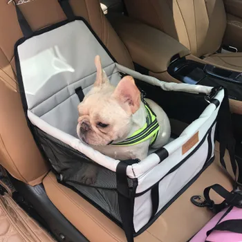 Водоустойчива дишаща голяма чанта за кола за кучета и котки Сгъваем хамак Преносима възглавница за покриване на седалката Издръжлива удобна чанта за куче