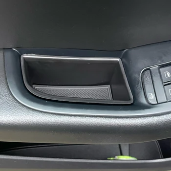 Вътрешна кутия за съхранение на врати Подлакътник дръжка джобен държач за AUDI Q5 2009 2010 2011 2012 2013 2014 2015 2016 Аксесоари за автомобилни части