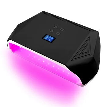 Две ръце втвърдяване акумулаторна лампа за нокти червена светлина гел полски сушилня безжичен маникюр машина безжичен нокти UV LED лампа на едро