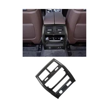 За BMW Серия 5 G30 G38 2018-2023 кола задна климатизация Vent Outlet Cover Trim Frame стикер аксесоари, B стил
