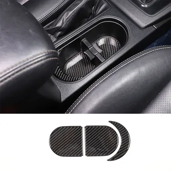 За Subaru Forester 2013-2018 меки въглеродни влакна кола централен контрол съхранение слот мат интериор модификация аксесоари
