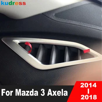 За Мазда 3 Аксела 2014 2015 2016 2017 2018 ABS матово табло за кола Климатик Вентилационен отвор Капак Trim Inteiror аксесоари