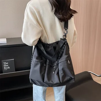 Нова мода дамска чанта висококачествена оксфордска плат чанта за рамо Crossbody чанта голям капацитет чанта дама свободно време пътуване чанти