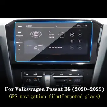 Протектор за екран от закалено стъкло за Volkswagen Passat B8 2020-2023 8inch или 9.2 инчов автомобил GPSNavigation Аксесоари против надраскване