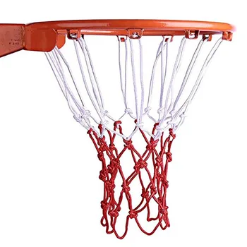 стандартен найлон баскетбол нетна нишка спортни баскетбол обръч окото задната дъска джанта топка Pum бял червен син