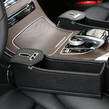  Чанта за съхранение на столчета за кола PU джобна форма за Subaru Forester Outback Legacy Impreza XV BRZ